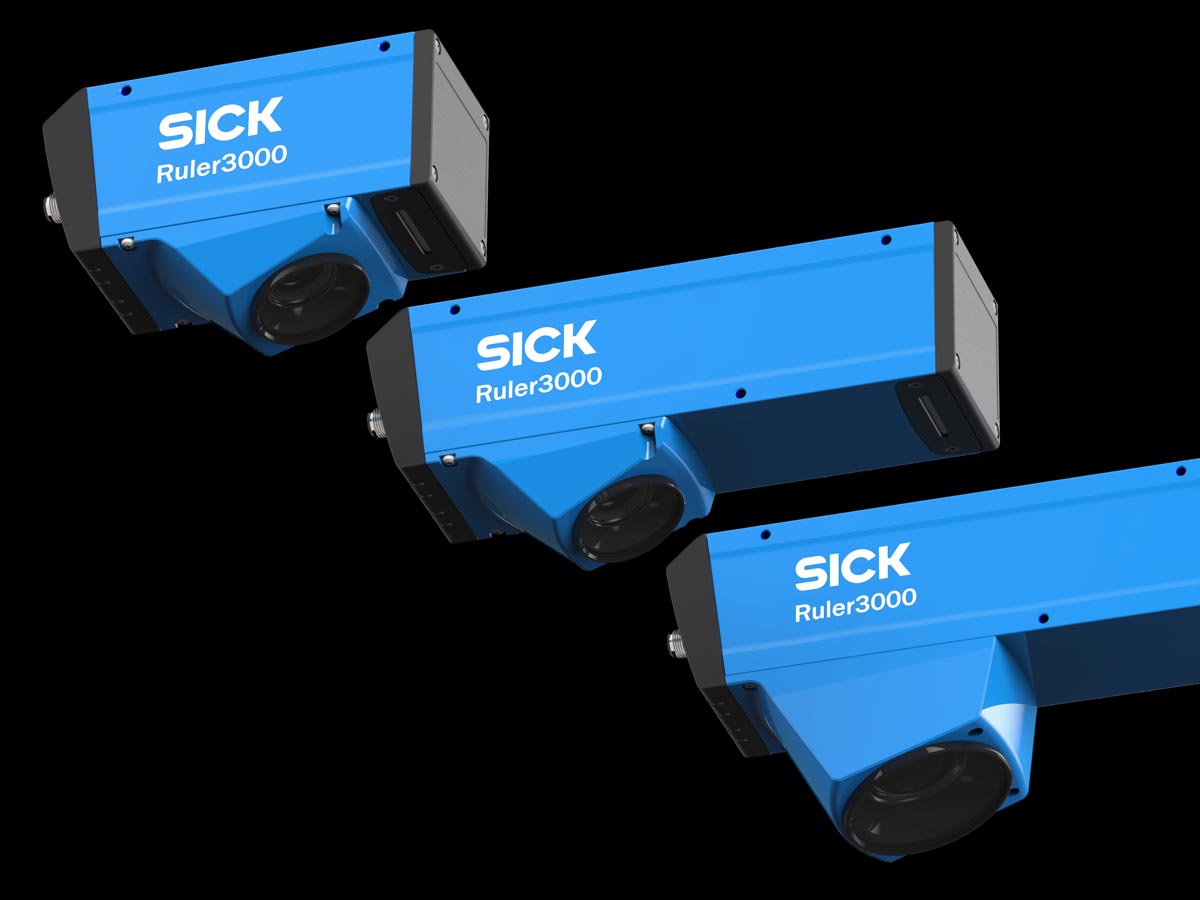 SICK Ruler3000 – 3D Machine Vision, Industriedesign